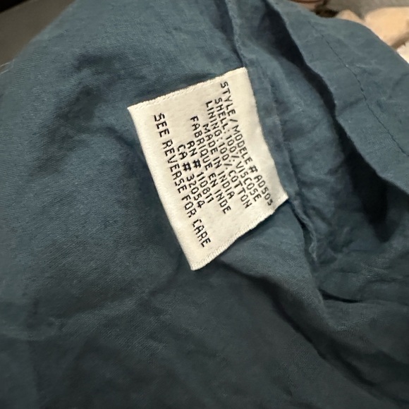 Anthropologie Yoana Baraschi Boho -  Embroidered Cross Stitch Dress EUC - Picture 10 of 12